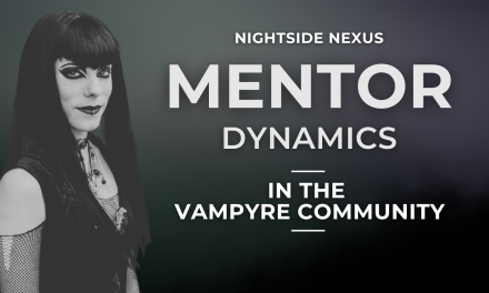 Mentorship in the Vampyre Community